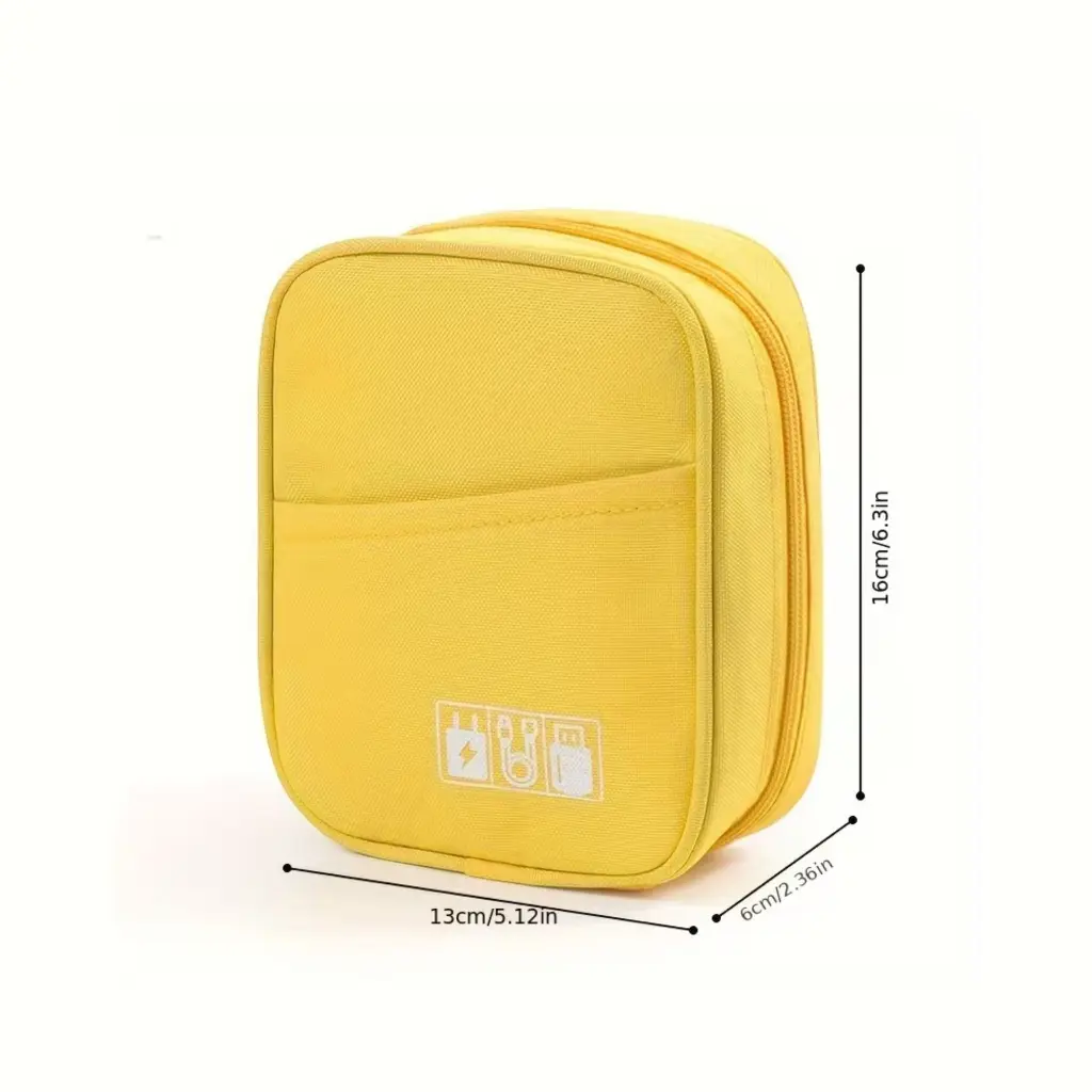 Estuche Organizador de Cables y Cargadores Amarillo 2.0 (1).webp