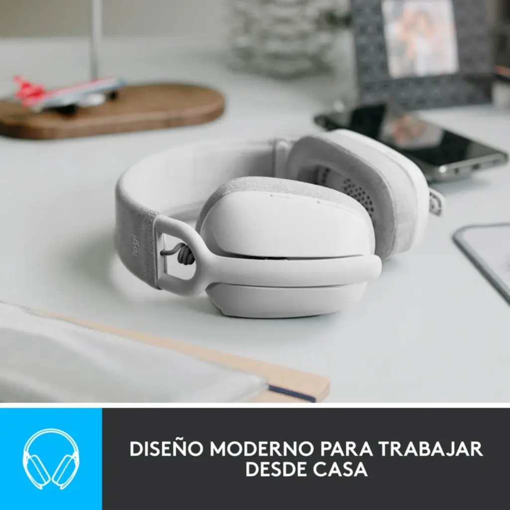 Audifono CMic Bluetooth Logitech ZONE Vibe 100 981-001218 2.0 (2).webp