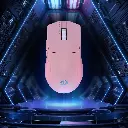 Mouse USB Redragon K1NG 1K Rosado USB-C a USB-A 12,400DPI M724P 2.0 (1).webp