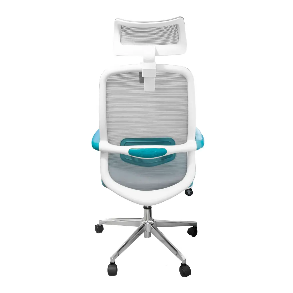 Silla para Oficina Semi Ejecutiva A-202 AzulGris 2.0 (2).webp