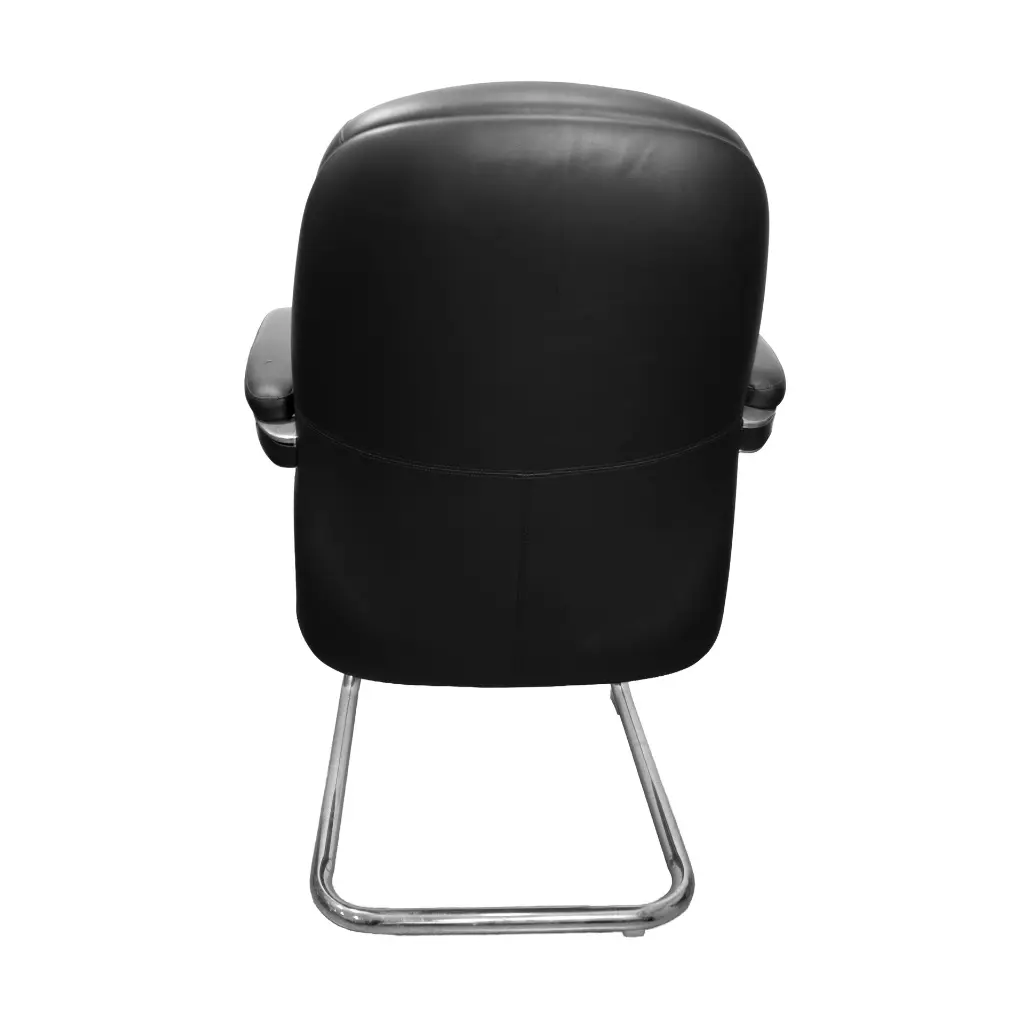 Silla de Espera Ejecutiva Cuero AM188C Negra 2.0 (2).webp