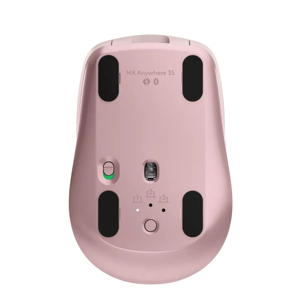 mouse logitech MX Anywhere 3S Gris, Rosa, Negro 2.0 (15).webp