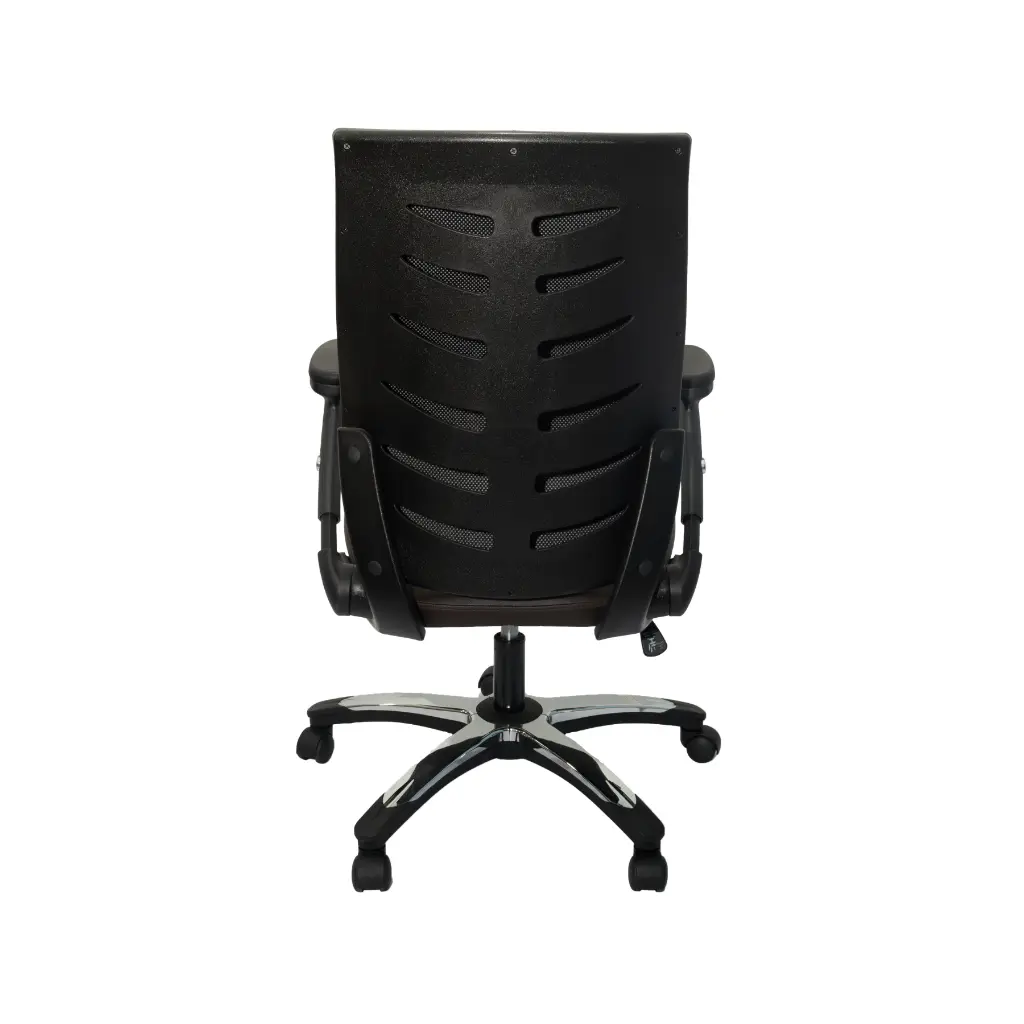 Silla para Oficina Semi Ejecutiva Bruno LB-8809F Cafe 3.webp