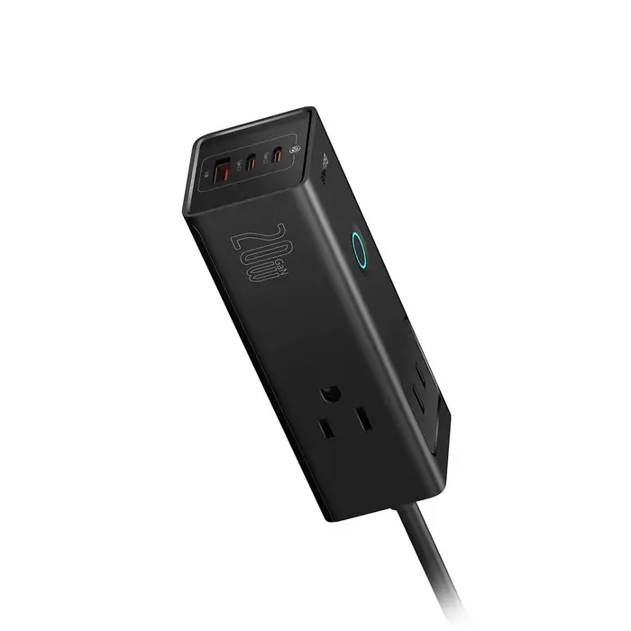 Baseus PowerCombo Digital 3AC + 1USB +2 USB-C 20W PSLA030301 2.webp