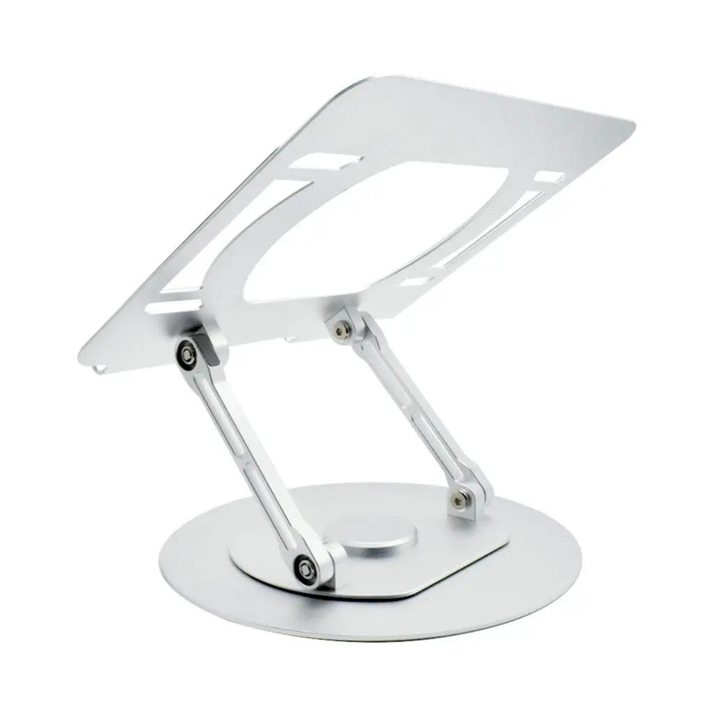 Stand para Computadora Aluminio Rotacion 360 Silver 2.0 (3).webp