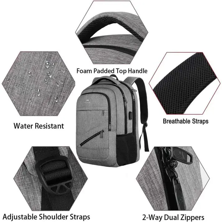 Mochila Matein STB00497 Gris 0.2.webp