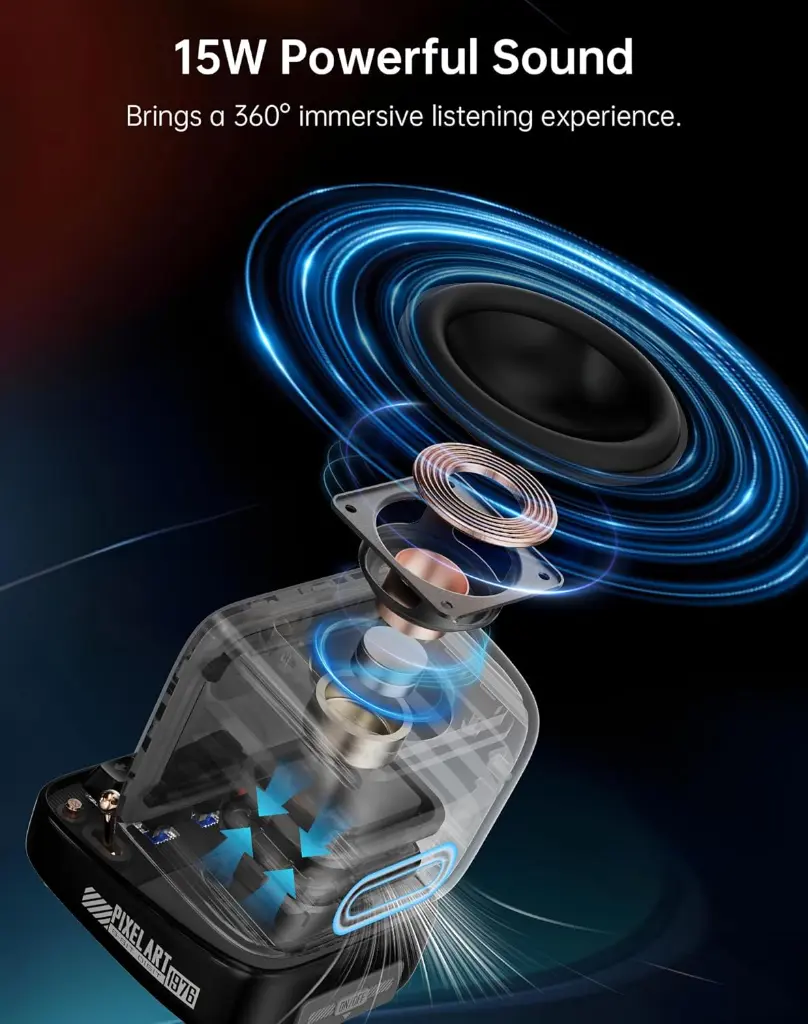 Parlante Bluetooth PixelArt Divoom DitooPro Varios Colores 0.3.webp