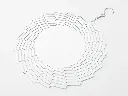 Spinner de Viento para Sublimacion Spectra Blanco Flowers 10inch SP015S25FL 0.2.webp