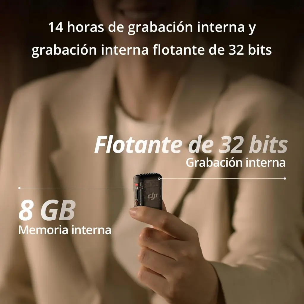 Microfono Solapa Inalámbrico DJI MIC 2 (2Tx + 1Rx + Estuche de Carga) DM1021 0.5.webp
