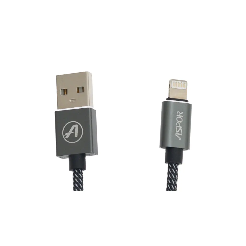 Cable USB a Lightning Aspor A132L 2.0 (4).webp