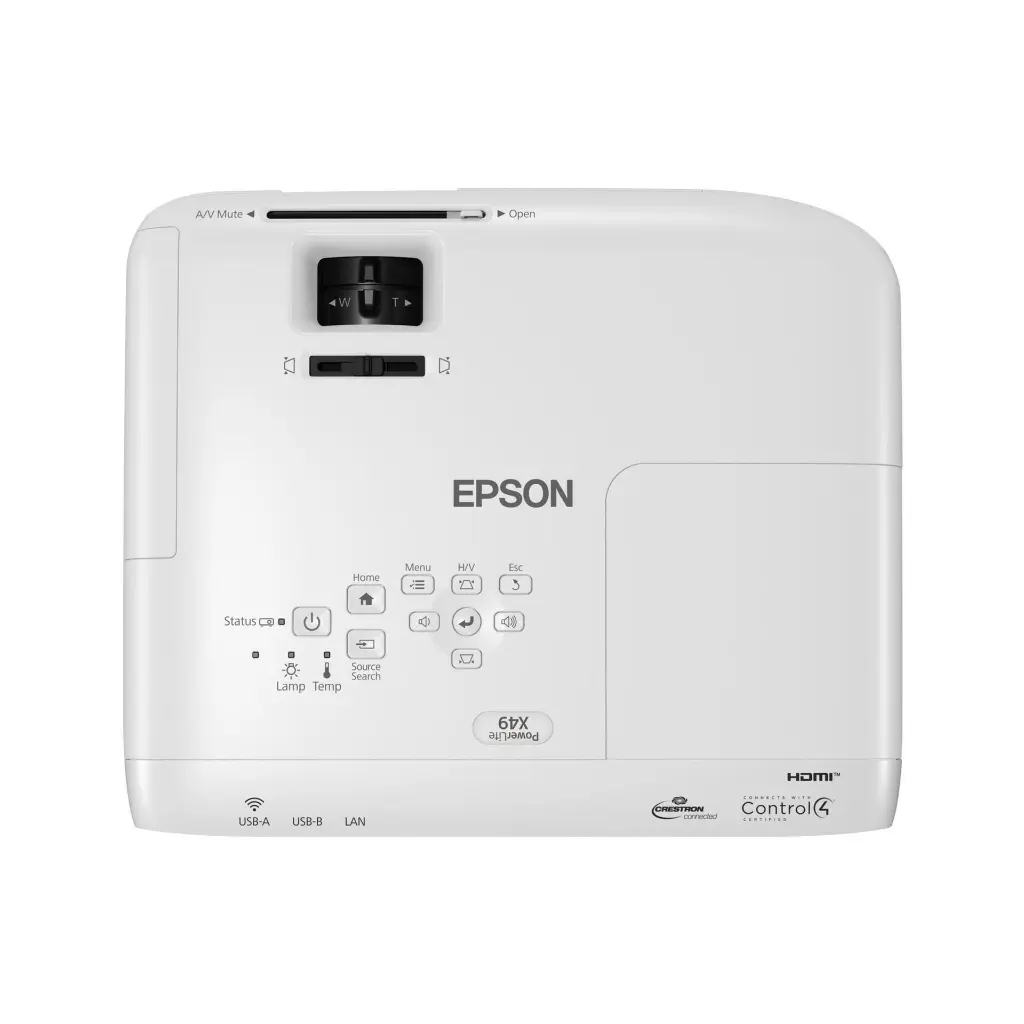 Proyector Epson X49 Powerlite XGA 3600 Lumenes 2.0 (4).webp