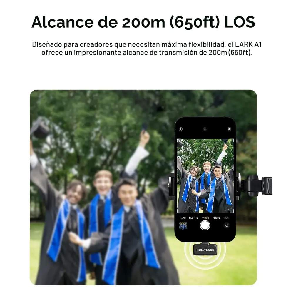 Microfono Inalambrico de Solapa Hollyland Lark A1 (2Tx+1Rx) 2.0 (3).webp