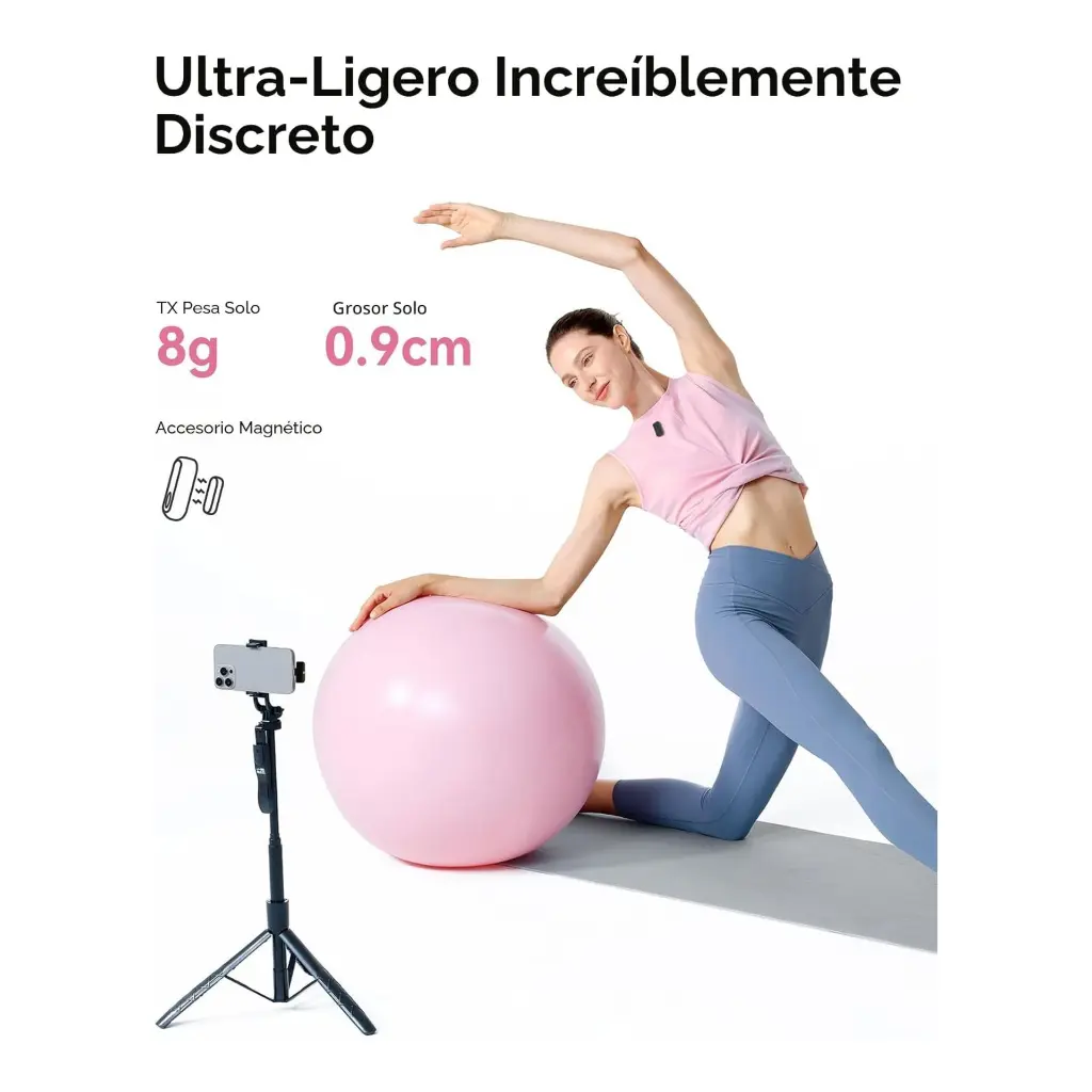 Microfono Inalambrico de Solapa Hollyland Lark A1 (2Tx+1Rx) 2.0 (2).webp