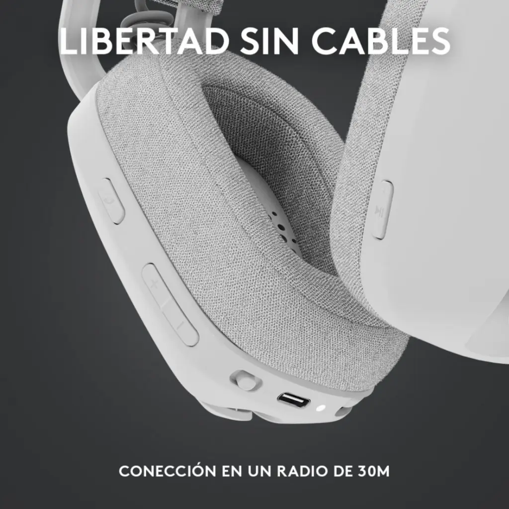 Audifono CMic Bluetooth Logitech ZONE Vibe 100 981-001218 2.0 (8).webp