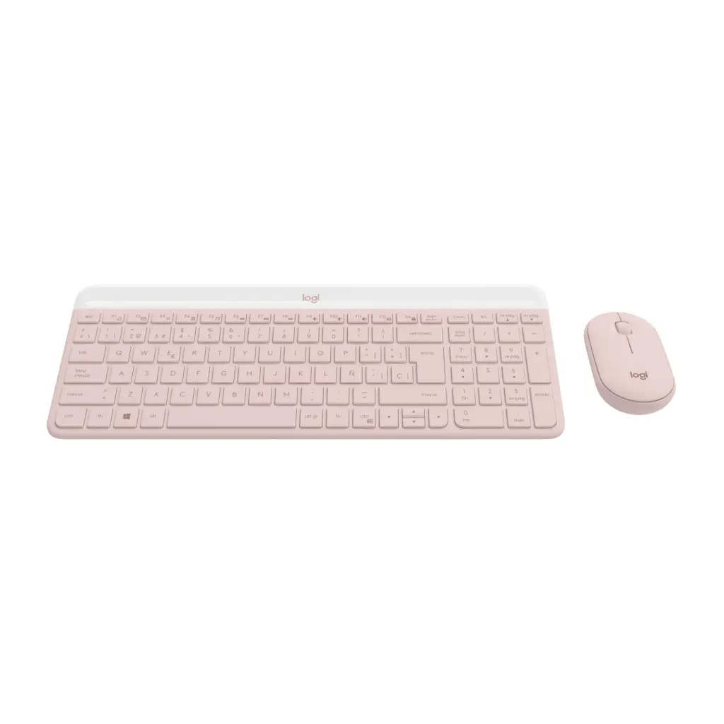 Kit teclado y Mouse Inalambrico Logitech MK470 Rosado 920-011312 2.0 (2).webp