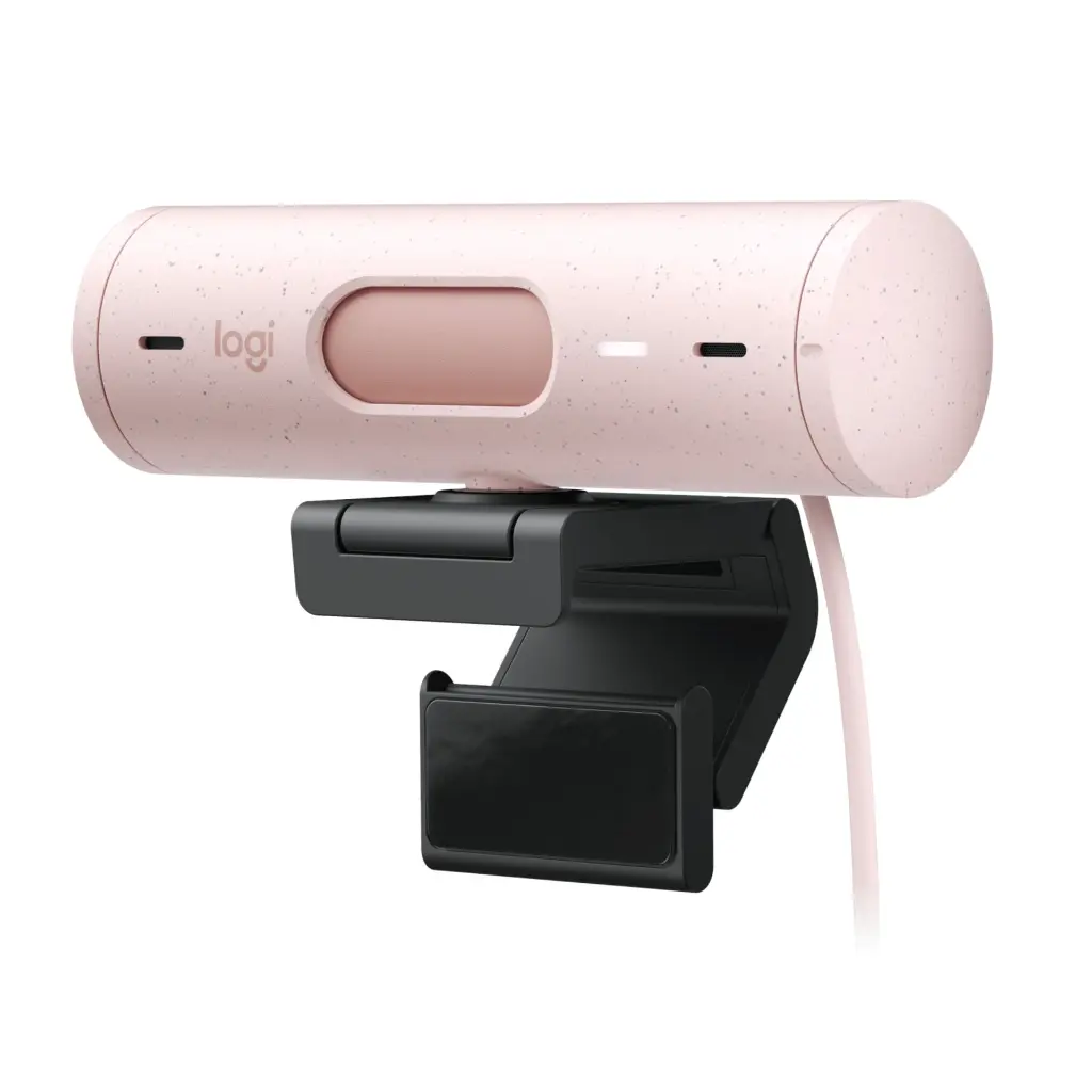 Camara WEB Logitech Brio 500 Rosado 960-001418 2.0 (1).webp