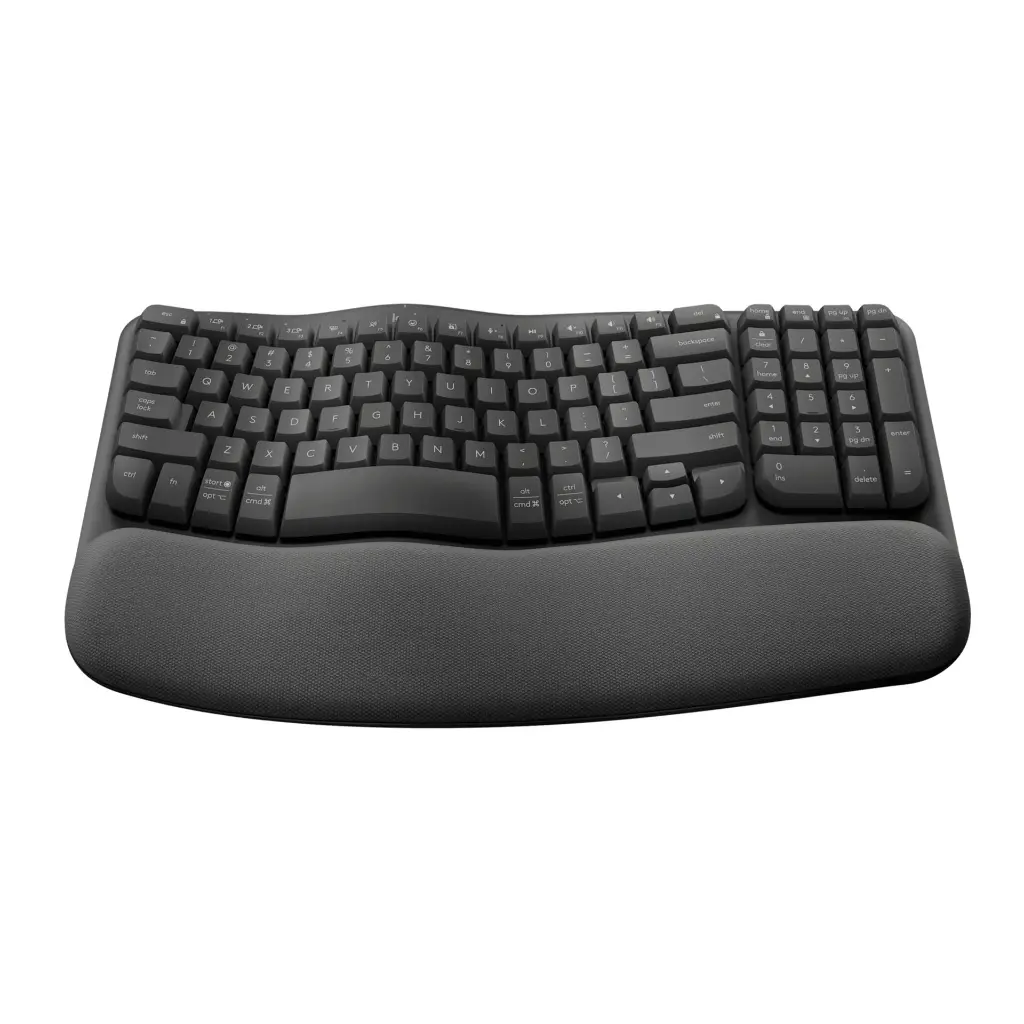 Teclado Ergo Inalambrico Logitech Wave Keys Negro ESP 920-012278 2.0 (1).webp
