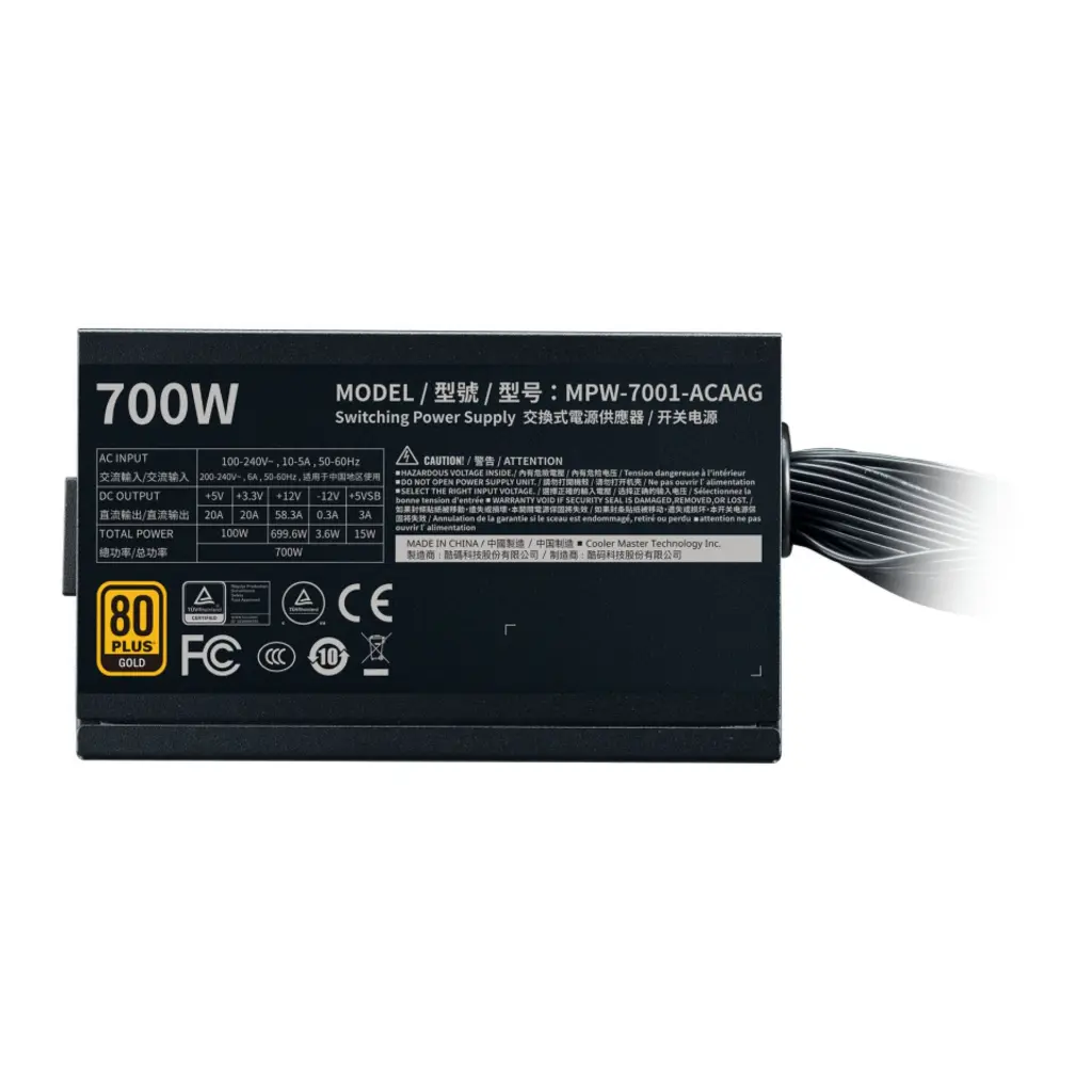 Fuente de Poder 700W Cooler Master G700 negro MPW-7001-ACAAG 2.0 (7).webp