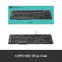 Teclado USB Logitech K120 ESN Negro 920-004422 2.0.webp