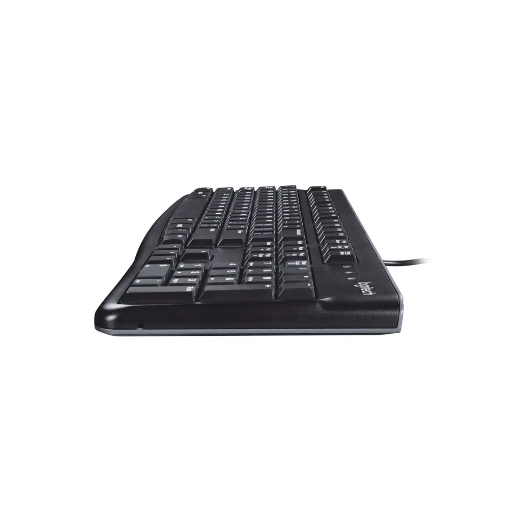 Teclado USB Logitech K120 ESN Negro 920-004422 2.0 (9).webp