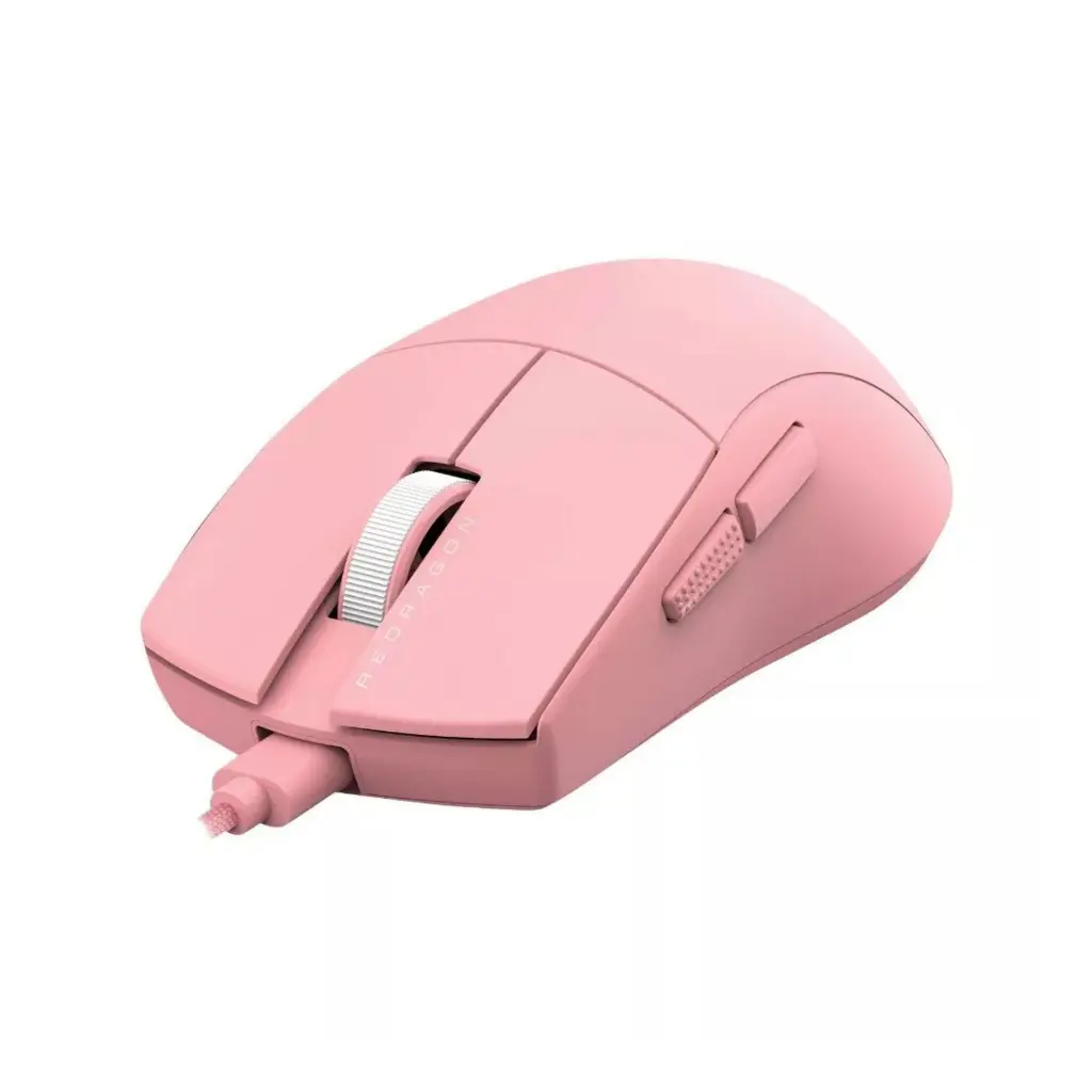 Mouse USB Redragon K1NG 1K Rosado  USB-C a USB-A 12,400DPI M724P 2.0 (10).webp