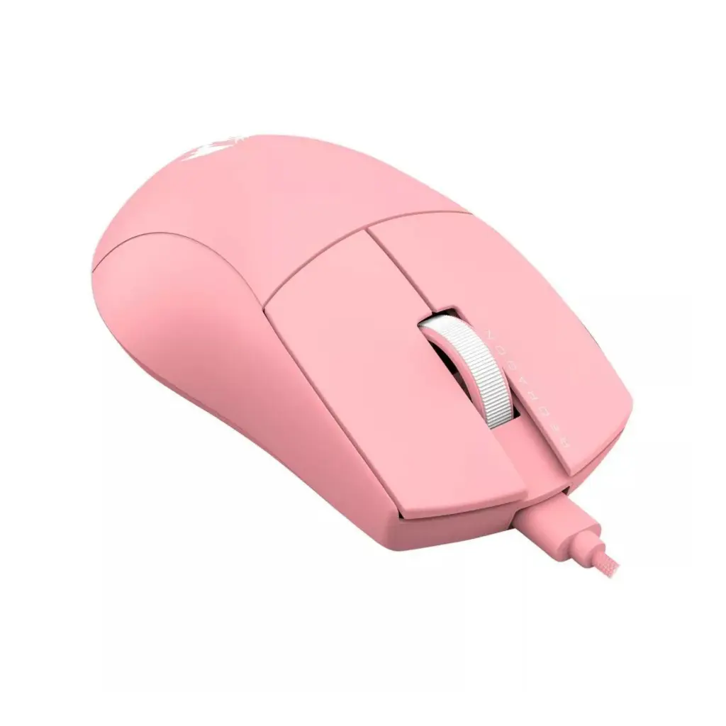 Mouse USB Redragon K1NG 1K Rosado  USB-C a USB-A 12,400DPI M724P 2.0 (11).webp