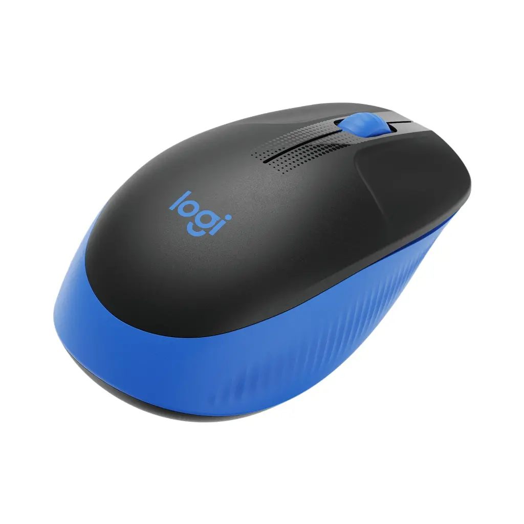 Mouse Inalambrico Logitech M190 Negro con Rojo, Azul, Gris 2.0 (9).webp
