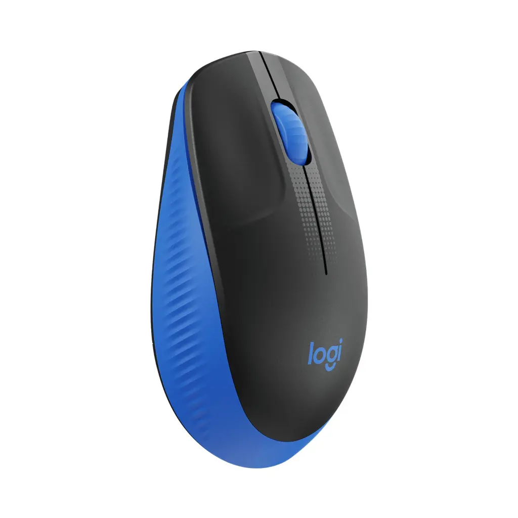 Mouse Inalambrico Logitech M190 Negro con Rojo, Azul, Gris 2.0 (3).webp