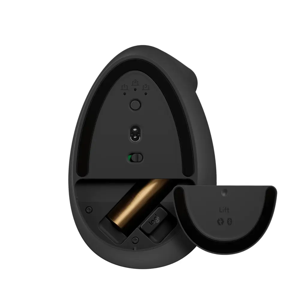 Mouse Ergo Vertical Logitech Lift Derecho Negro, Blanco, Rosado. (13).webp