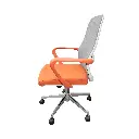 Silla para Oficina Semi Ejecutiva B-202 NaranjaGris 2.0 (2).webp