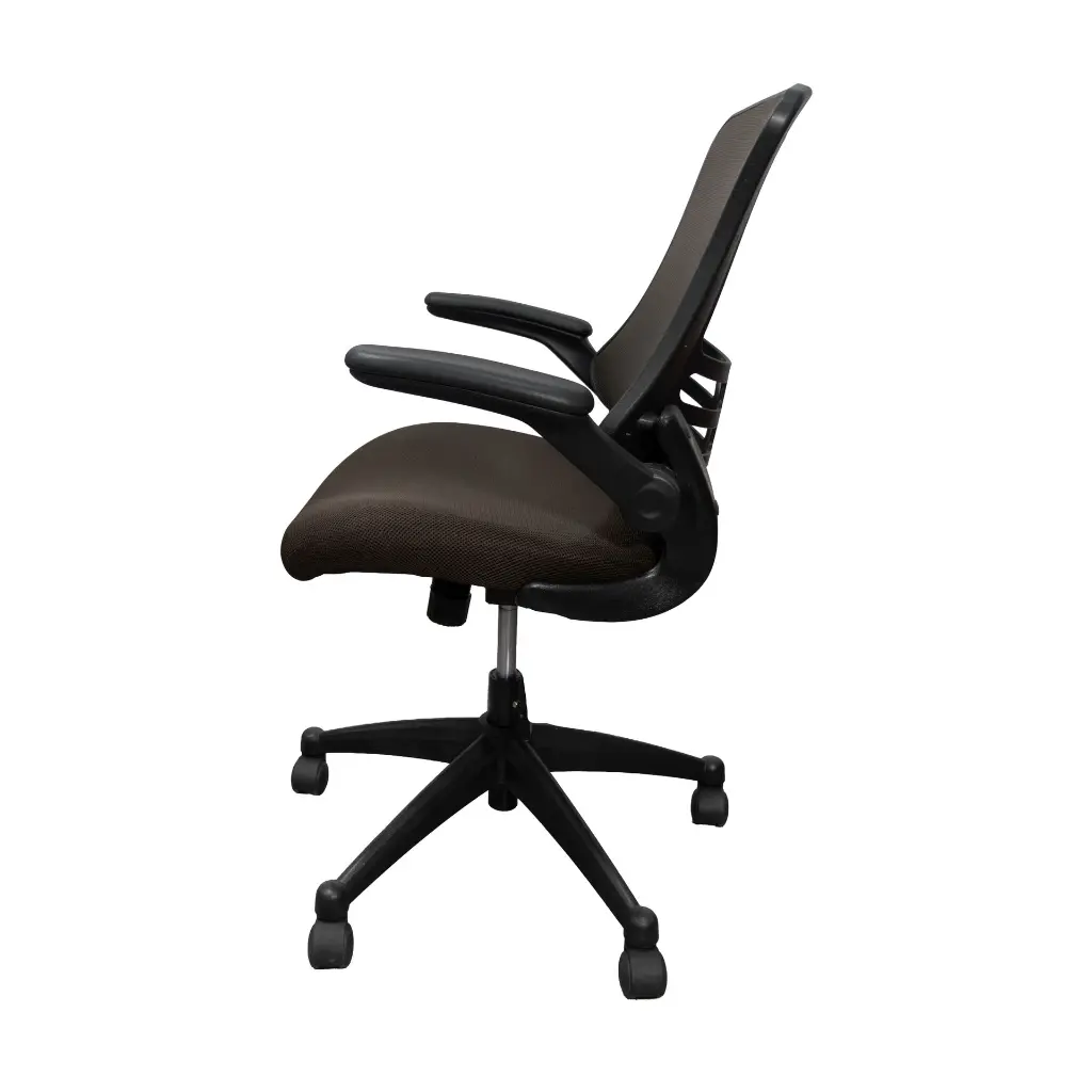 Silla para Oficina Semi Ejecutiva Bruno LB-8815 Cafe 2.0 (1).webp