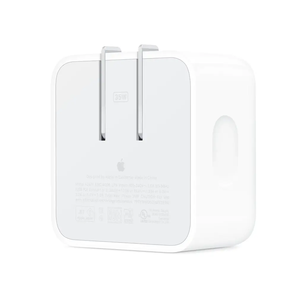Cargador de Pared Apple 35W Dual USB-C A2571 MW2H3AMA 2.0 (1).webp