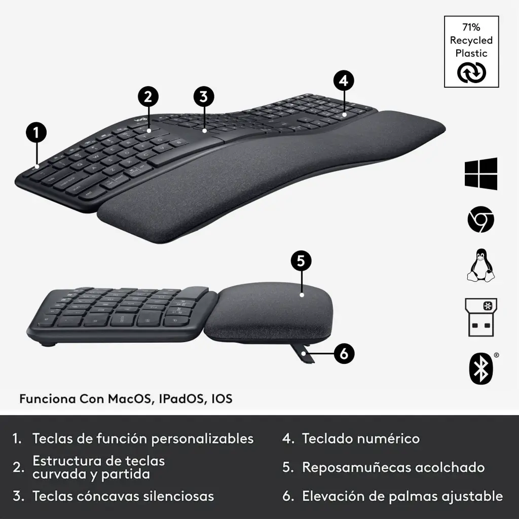 teclado Ergo logitech K860 ING Negro 920-009166 2.0 (9).webp
