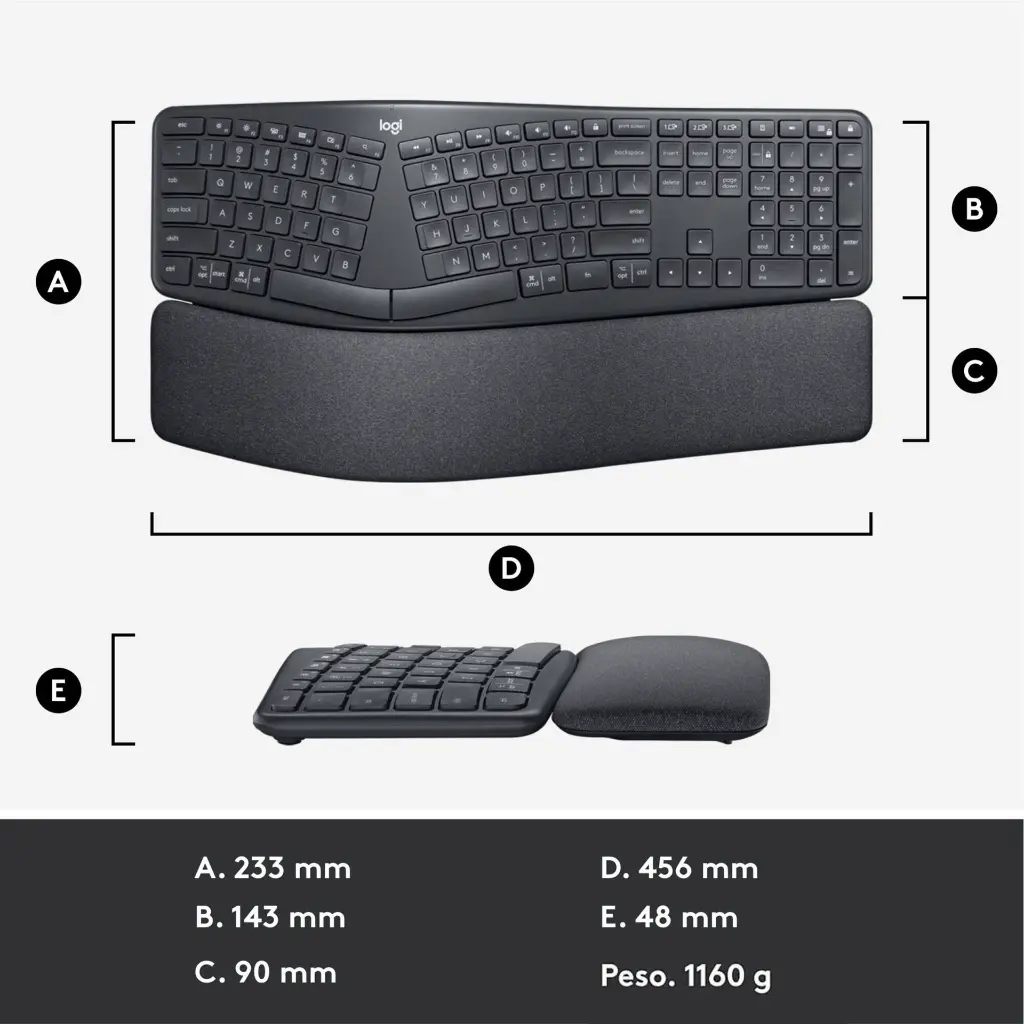 teclado Ergo logitech K860 ING Negro 920-009166 2.0 (5).webp