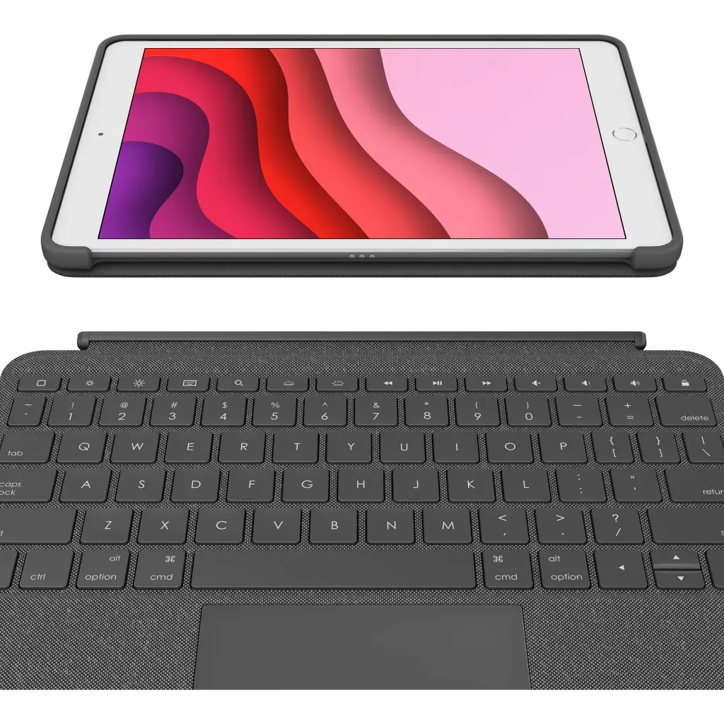 Funda con teclado Logitech Combo Touch Ipad 920-009608 2.0 (4).webp