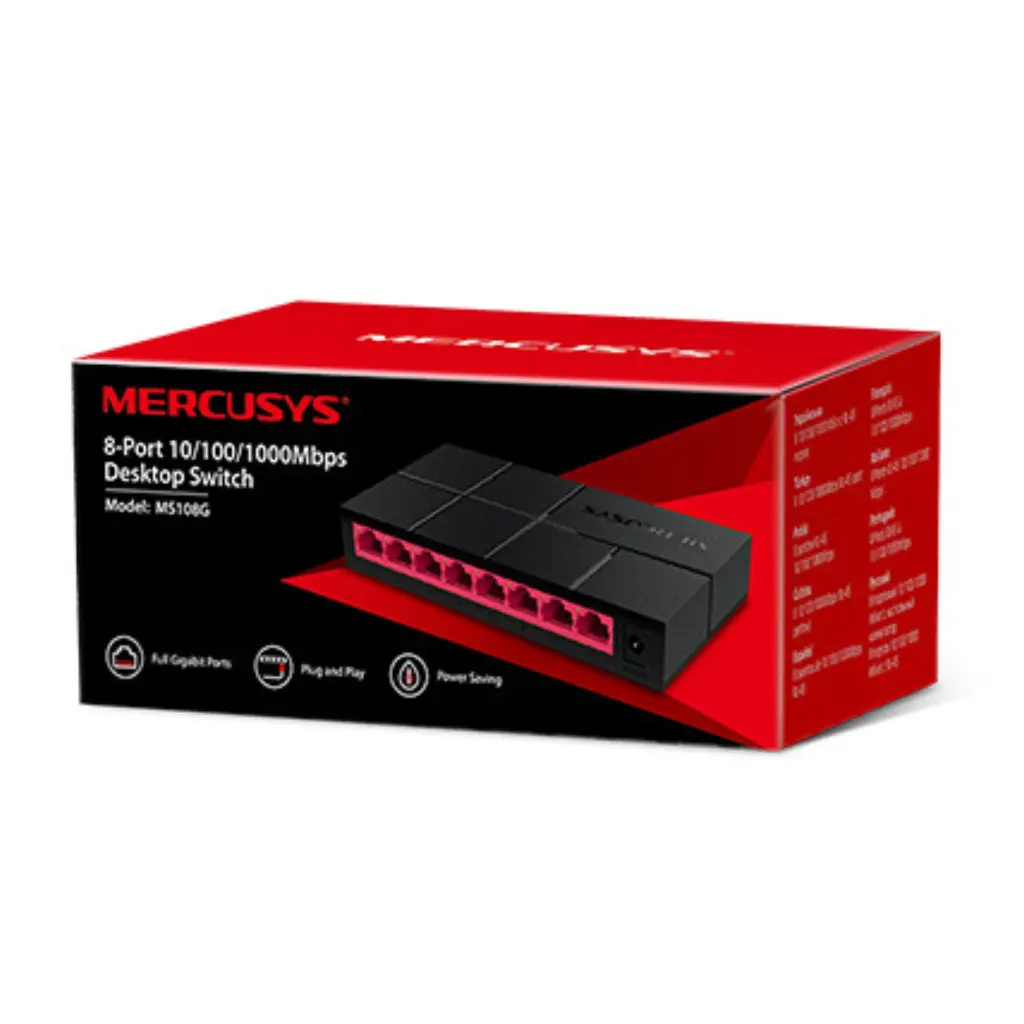 Switch de 8 Puertos MERCUSYS MS108G 2.0 (3).webp
