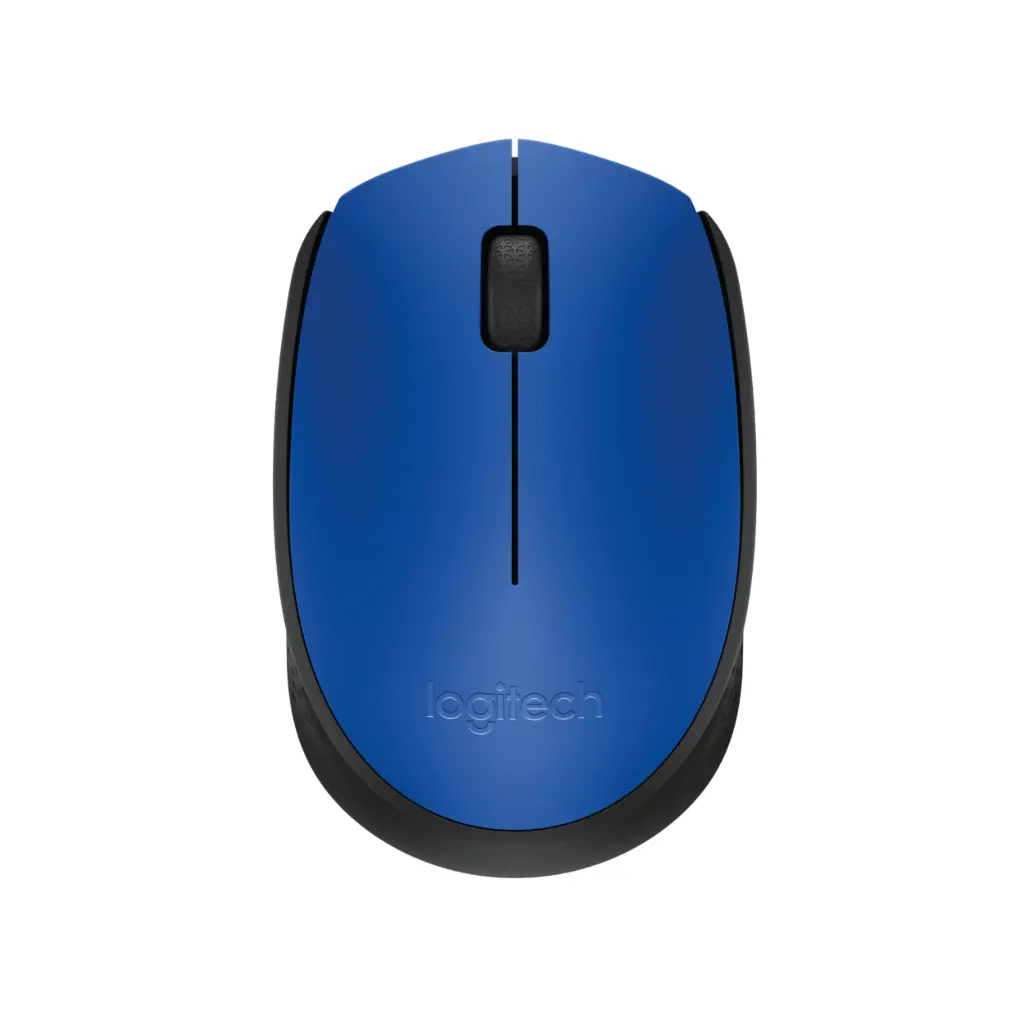 Mouse Inalambrico Logitech M170 Azul/Negro 910-004800