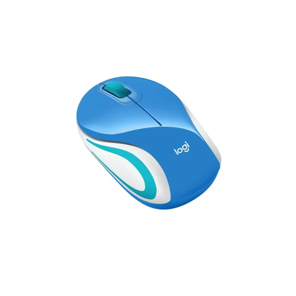 Mouse Inalambrico Logitech M187 Azul 910-005360
