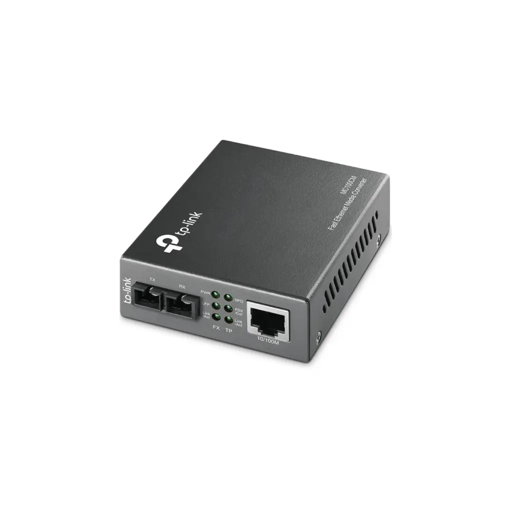 Media Converter TPLINK MC100CM Multimodo SC 2 Hilos 10/100