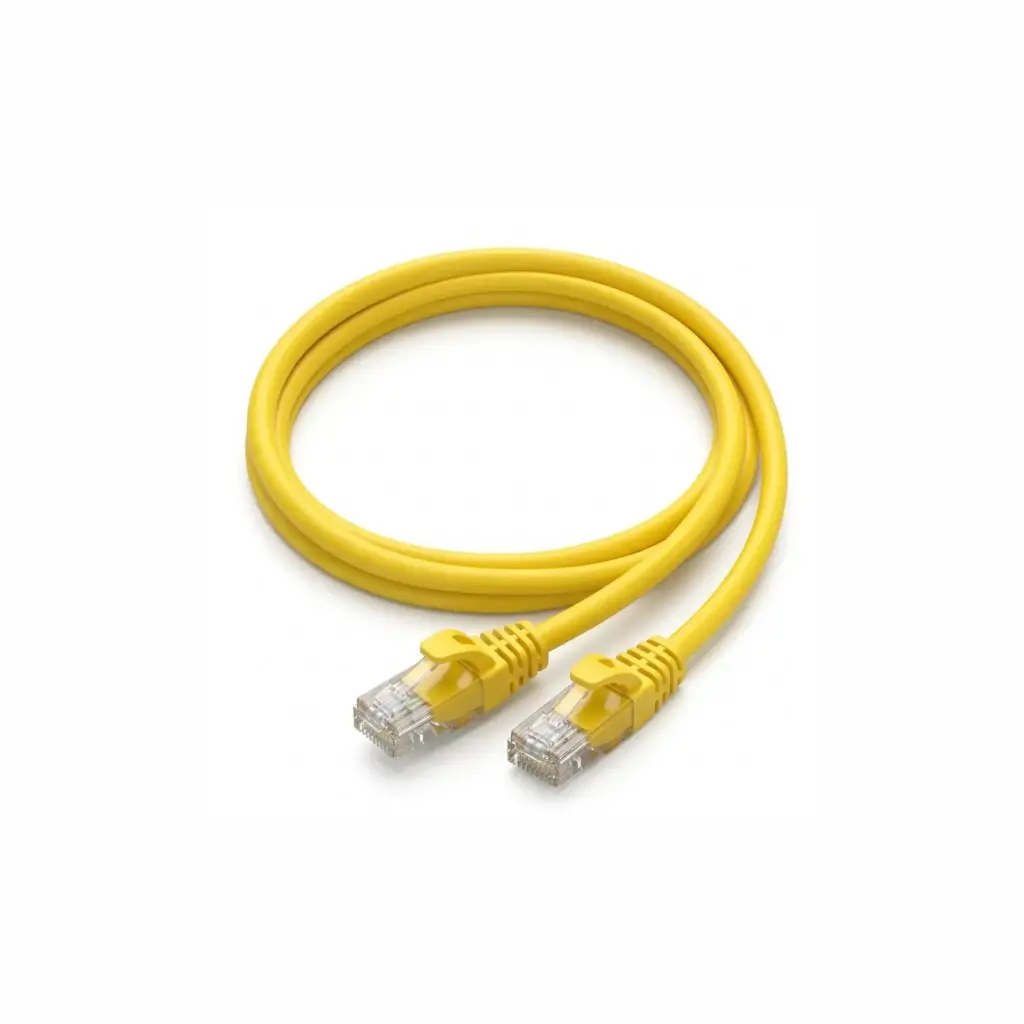 Patch Cord de 1Metros Cat5e Amarillo Mindpure LX10606