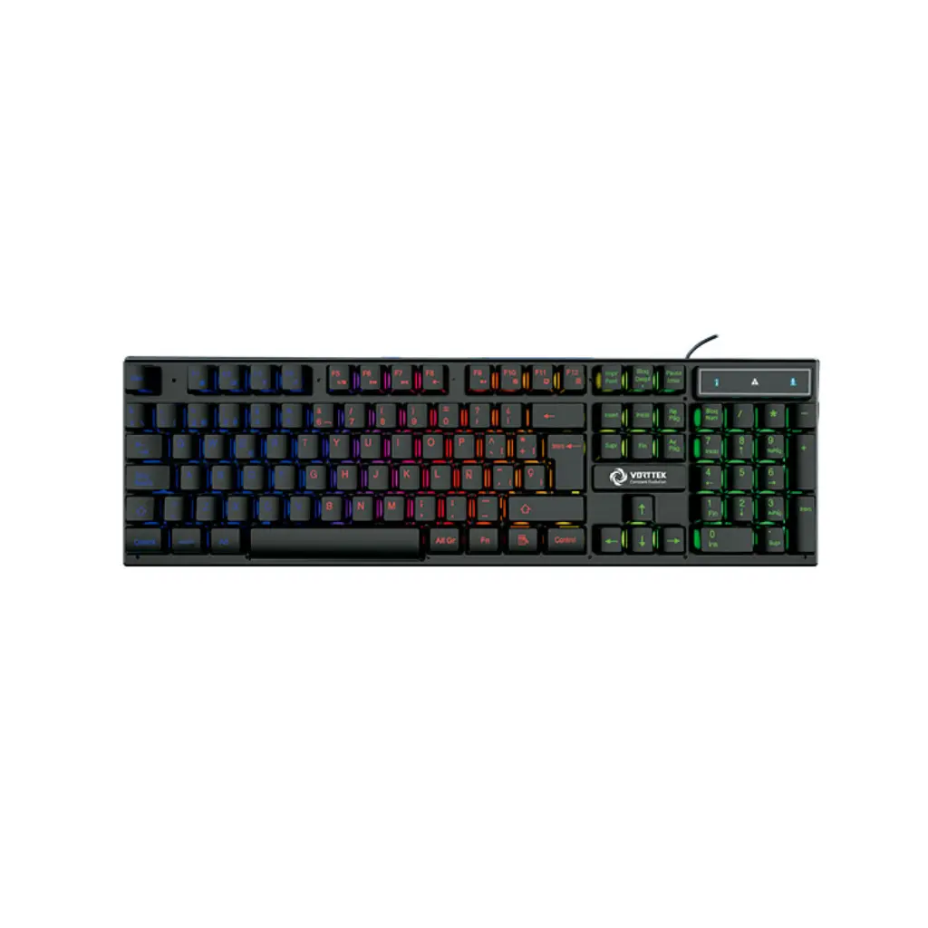 Teclado USB Vorttek RGB VK-KB801 Español