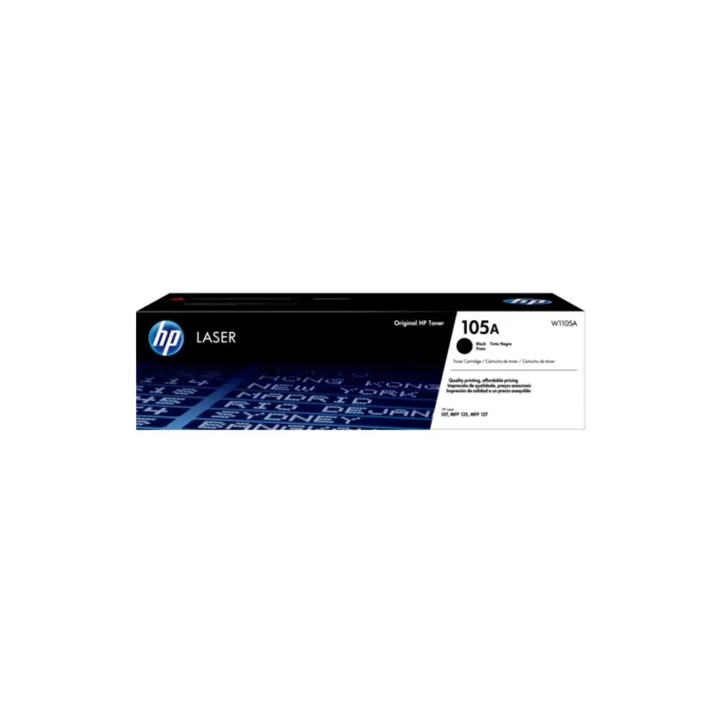 Toner Original HP 105A W1105A Negro