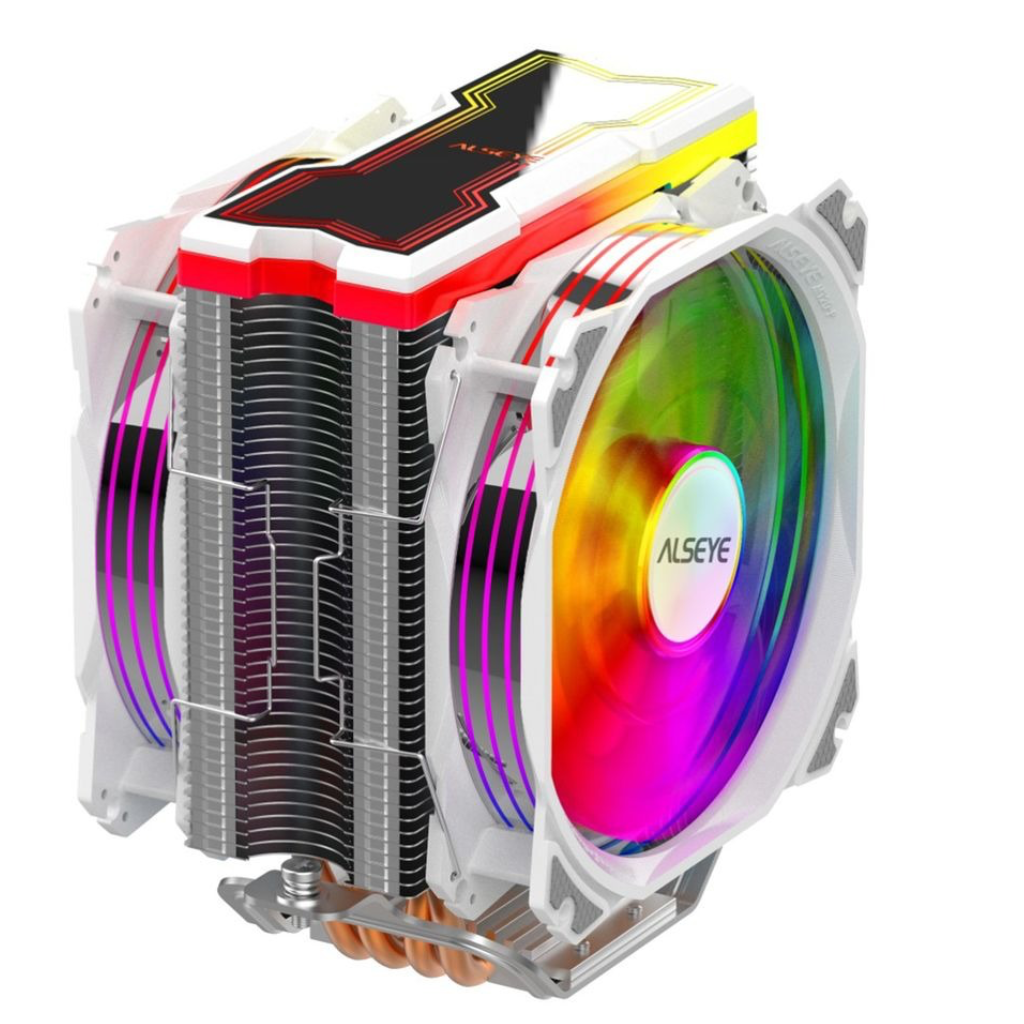 Ventiladora PC Alseye M120D Plus RGB Blanco