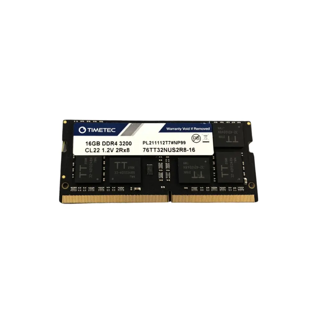 SODIMM 16GB DDR4 3200Mhz. Timetec 76TT32NUS2R8-16G