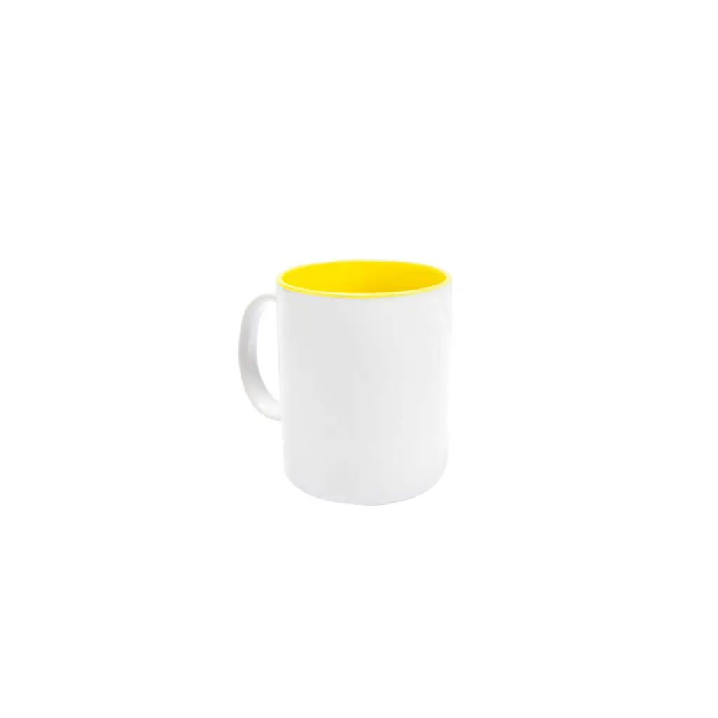 Sub/Taza de Ceramica para Sublimacion Fondo Amarillo N/D