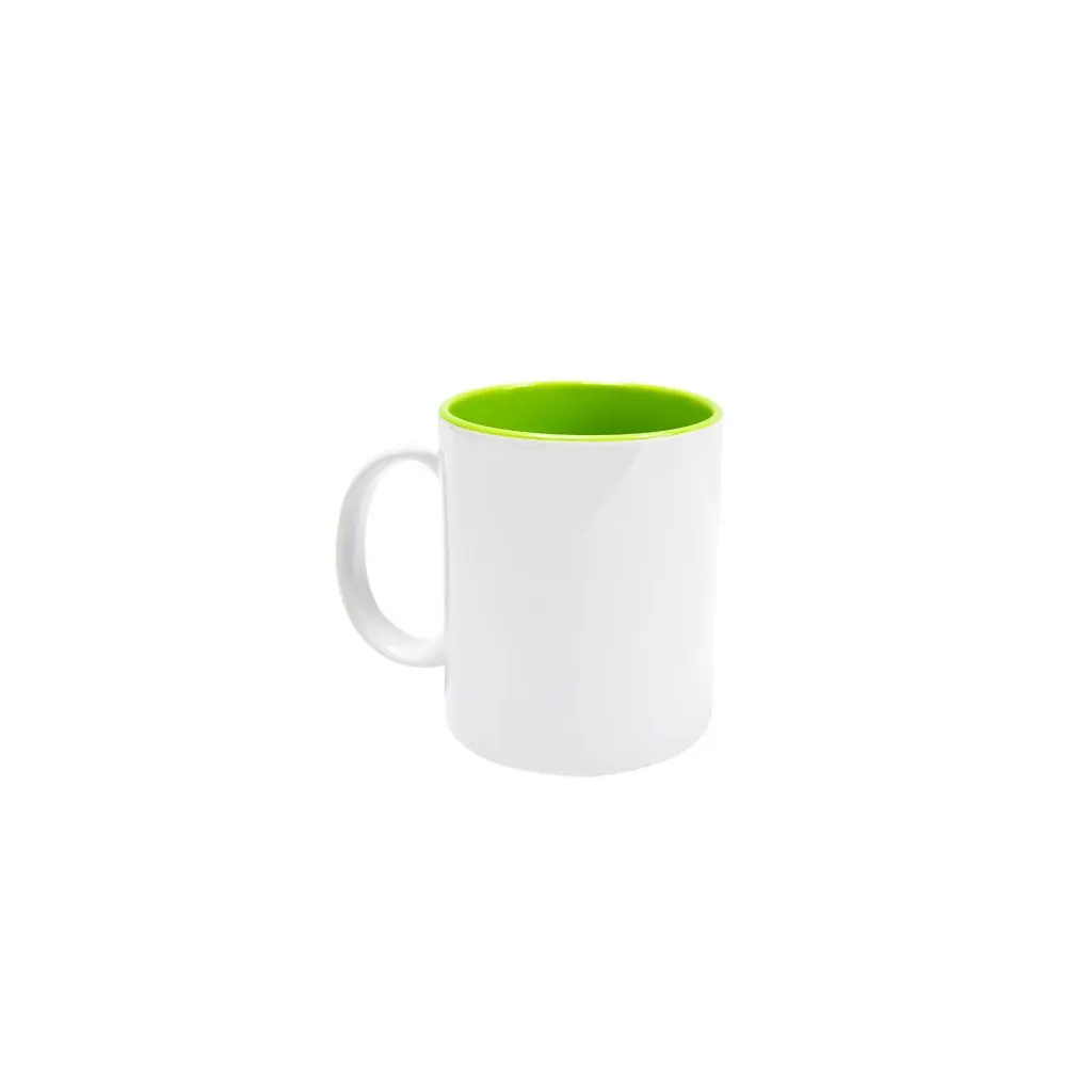 Sub/Taza de Ceramica para Sublimacion Fondo Verde N/D