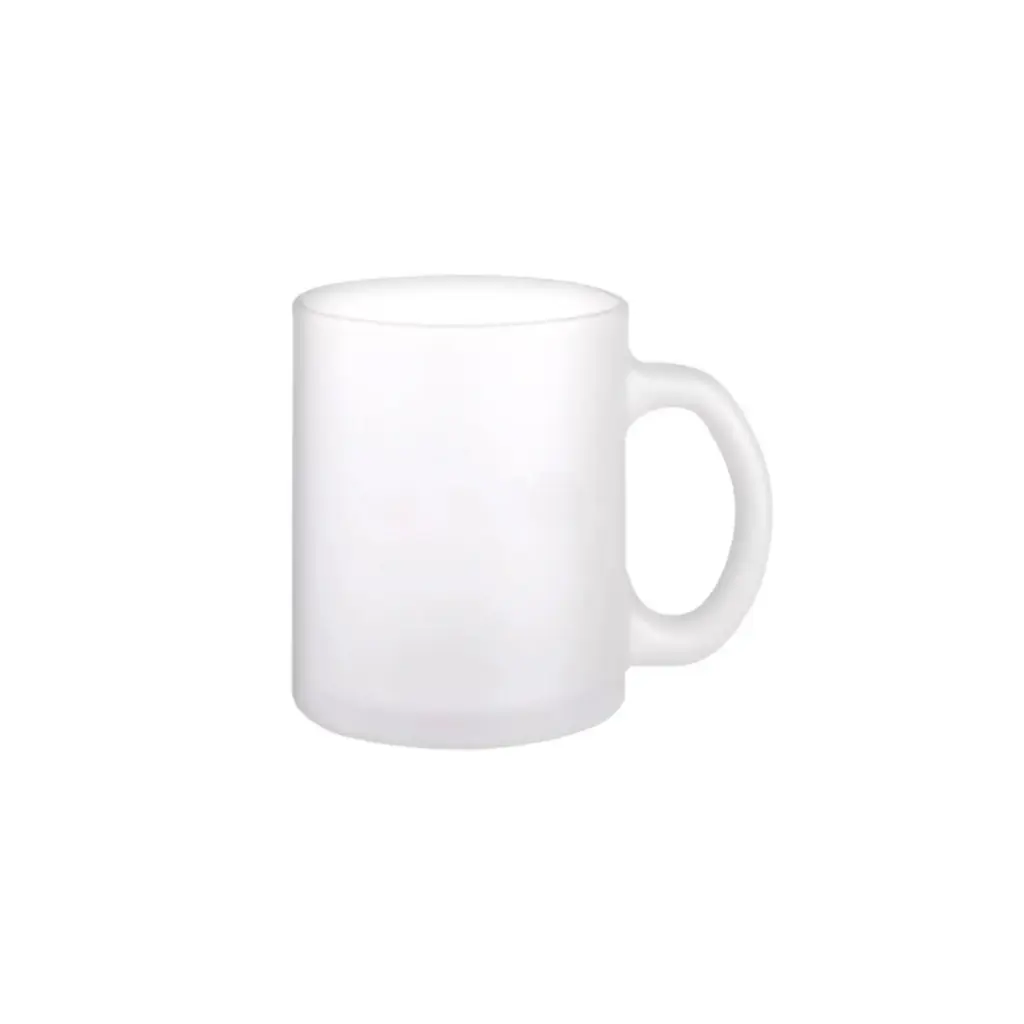 Sub/Taza de Vidrio para Sublimacion Frosted 11oz