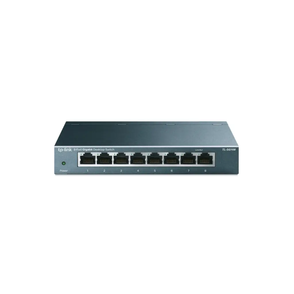 Switch de 8 Puertos TP-Link TL-SG108 Desktop Gigabit