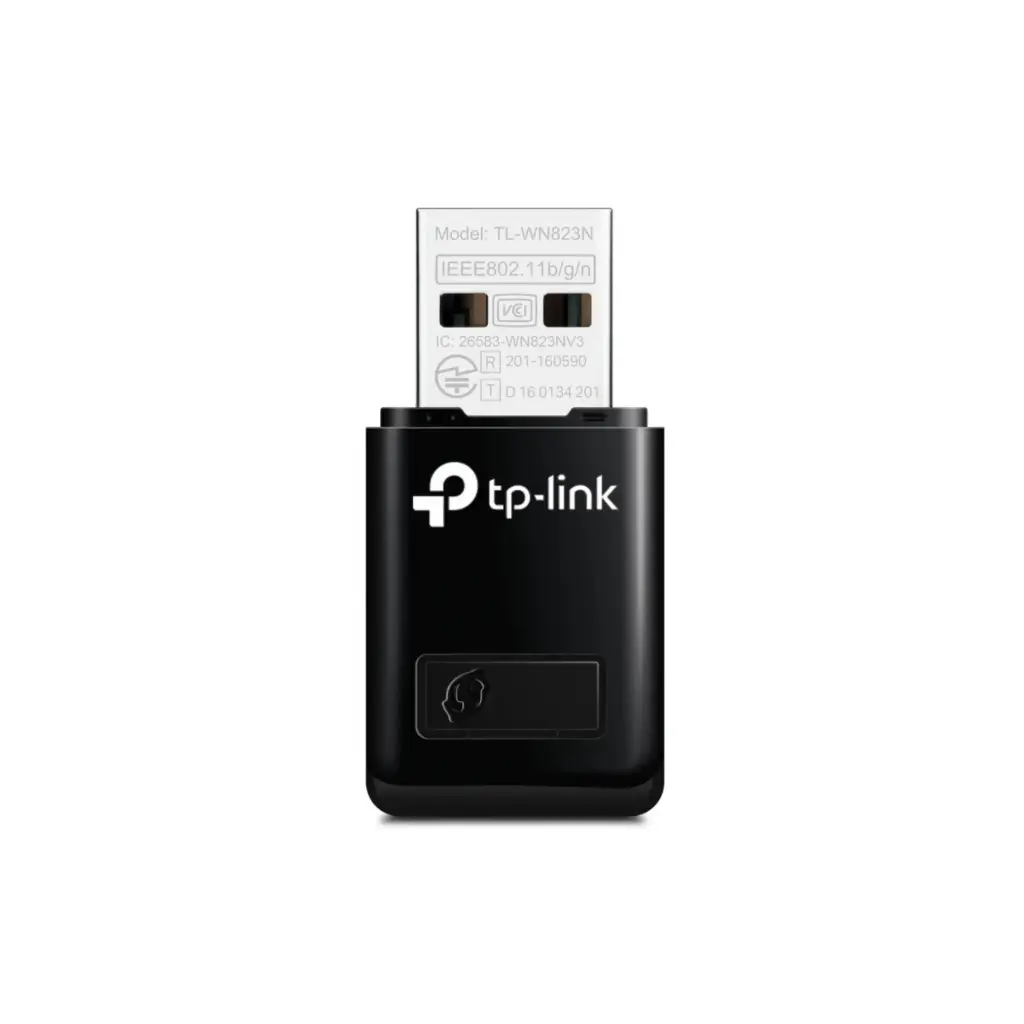 Tarjeta de Red USB Wifi TPLINK TL-WN823N Mini 300Mbps N/D