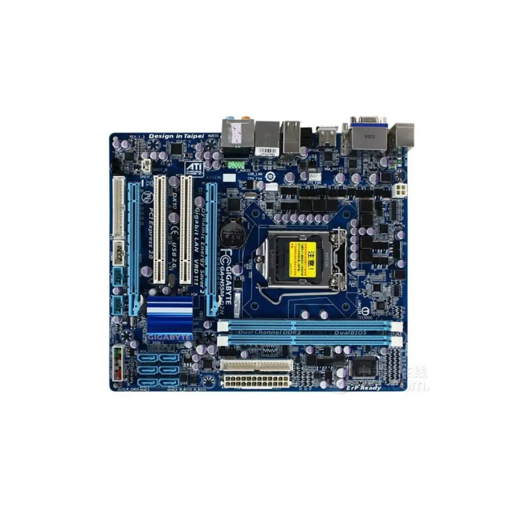 Tarjeta Madre Gigabyte GA-H55M-D2H LGA1156